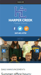 Mobile Screenshot of ms.harpercreek.net